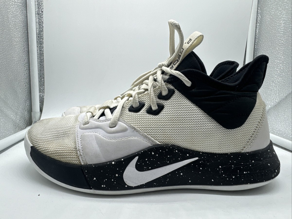 NIKE CN9512-108 PAUL GEORGE 3 TB WHITE/BLACK MENS SNEAKER SIZE US 11 Nike PG 3 TB Team Blank White Black | Mercari main image 3