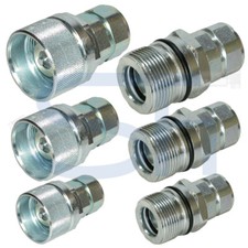 Hydraulik Schraubkupplung BG1 - BG6 Stecker Muffe zölliges Innengewinde BSP Zoll