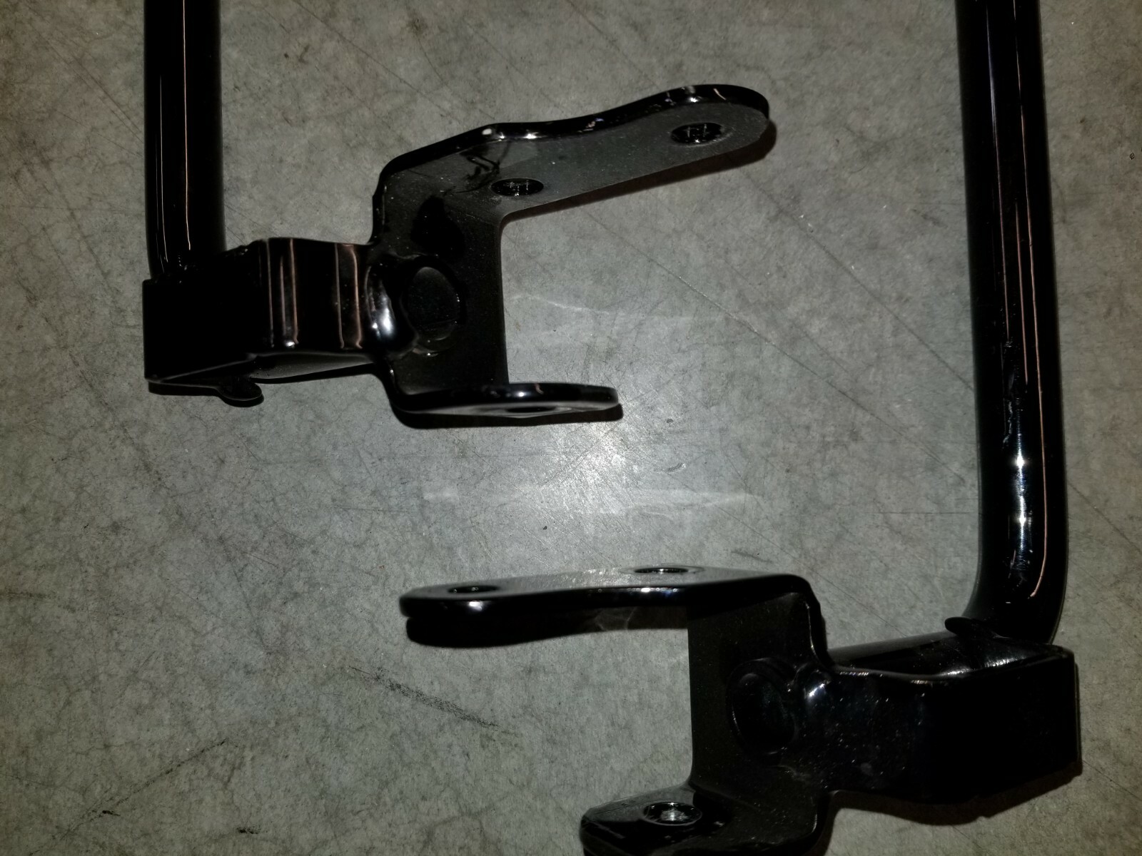 Harley Davidson OEM Gloss Black Saddlebag Guards 2014 90200788 for sale