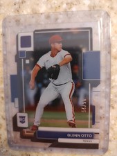 2022 Panini Chronicles /25 RC Clearly Donruss Baseball Purple  Glenn Otto #16