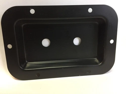 Adam Hall Hardware Einbauschale pulverbeschichtet gestanzt