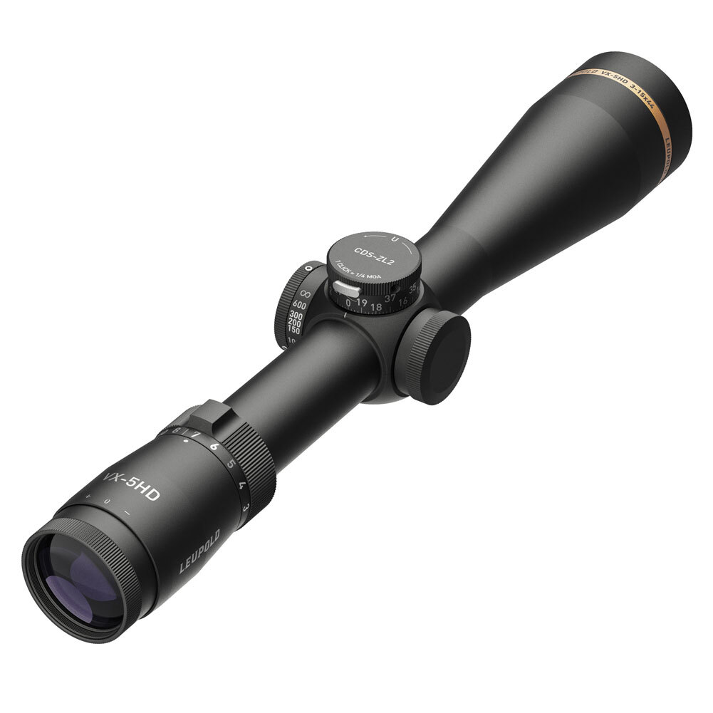 Leupold Vx-5hd 3-15x44mm, 30mm, Cds-Zl2 Side Focus Matte Leupold Vx-5hd 3-15x44mm, 30mm, Cds-Zl2 Side Focus Matte