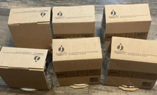 Lot Of 6 Juno Recessed Lighting 2130W-WH 5" LED Fluorescent, White Baffle Trim