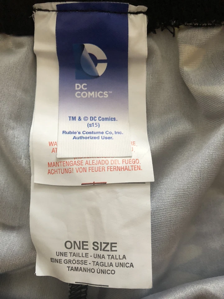 Disfraz de Batgirl Adulto Mujer Murciélago Niña Leggings Se Ajusta a Tallas 5’2” -5’9” Foto 3 de 4