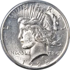 1925-P Peace Dollar PCGS MS63 Bright White Great Eye Appeal Nice Strike - STOCK