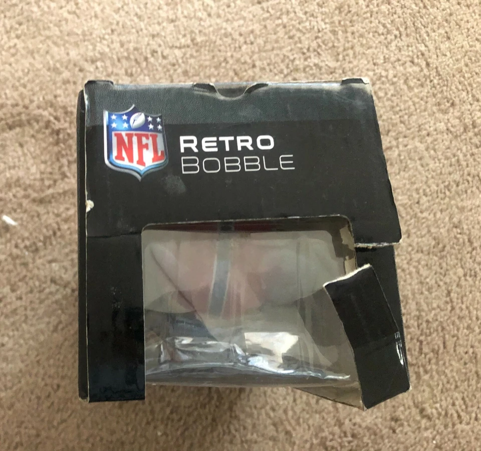 Pro-Bowl Retro Edición Limitada NFL Bobble Head Boy Face Fanatics Box Foto 3 de 3