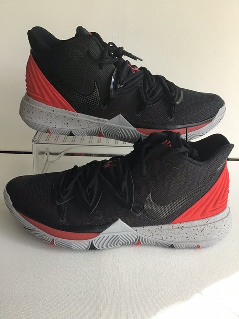 nike kyrie 5 university red black