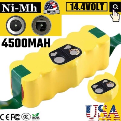 For IRobot Roomba 14.4V NI-MH Battery 500 530 700 600 4.5Ah 540 770 630 800 900