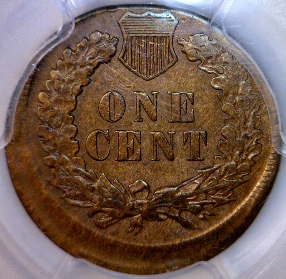 1905 ERROR PCGS XF 45 Off Center Indian Head Cent Coin NICE EARLY O/C FREE SHIP - Image 4 of 4