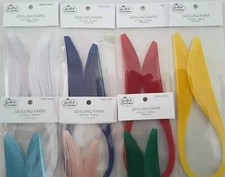 Quilled Creations  Quilling Strips 1/8" Many SOLID Colors to Pick From