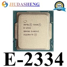 Intel Xeon E-2334 CPU Quad-core 3.4GHz LGA 1200 8MB Server Processor 65W
