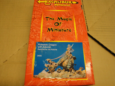 Excalibur-Miniaturen - Laufdrache mit Reiterin (EX3405) letzter Artikel