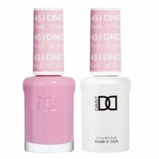 DND Soak Off Gel Polish and Nail Lacquer - 451 - Rock “N” Rose