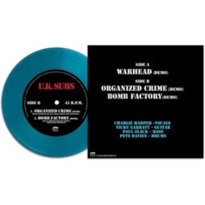 Uk Subs - Warhead (Blue Vinyl)
