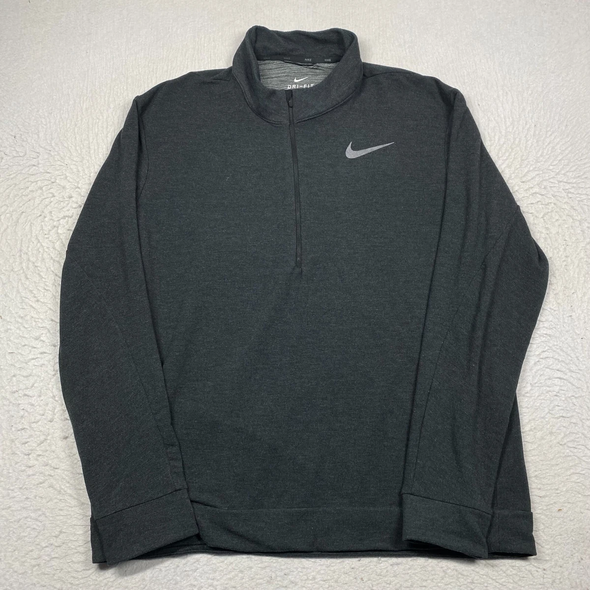 gray nike long sleeve