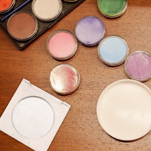 2 PCS Blush Box Mini Eyeshadow Pan Refillable Container Child Travel - 第 5/12 張圖片