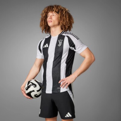 Adidas 24/25 Juventus Home Authentic Soccer Jersey - $150 Men's