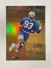 1995 Pinnacle Select Certified Edition Kevin Carter Mirror Gold Rookie RC #115