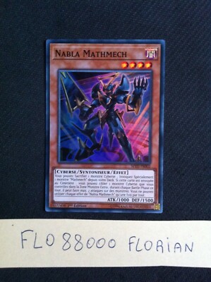 YUGIOH Nabla Mathmech MYFI-FR002 Super Rare