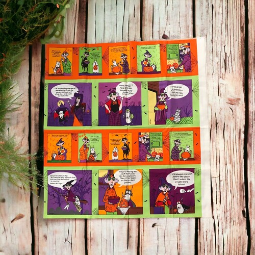 Halloween Maxine 2013 Funny Jokes Robert Kaufman Cotton Fabric Scant 1