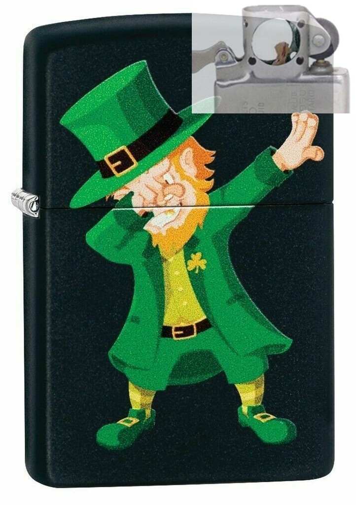 Zippo 49124 Dabbing Leprauchan Lighter with PIPE INSERT PL