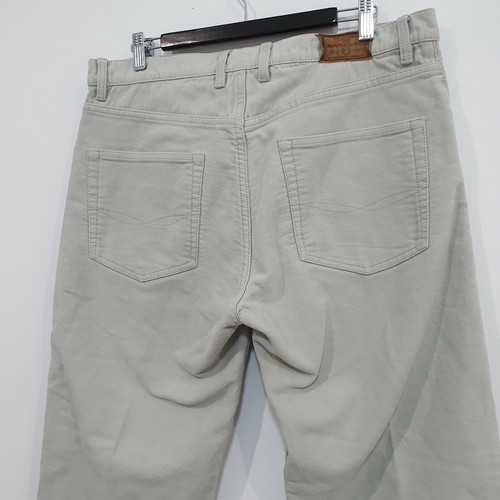 Rodd & Gunn Biege Moleskin Mens Pants Trousers Straight Leg DEFECT - Picture 4 of 12