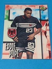 SOCCER D.C. UNITED EDDIE POPE 1997 UPPER DECK BANDAI MLS #50
