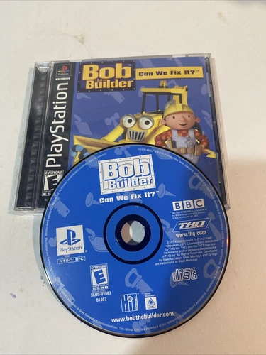 Bob the Builder: Can We Fix It (PlayStation 1 PS1 & PS2) CIB COMPLETE & TESTED