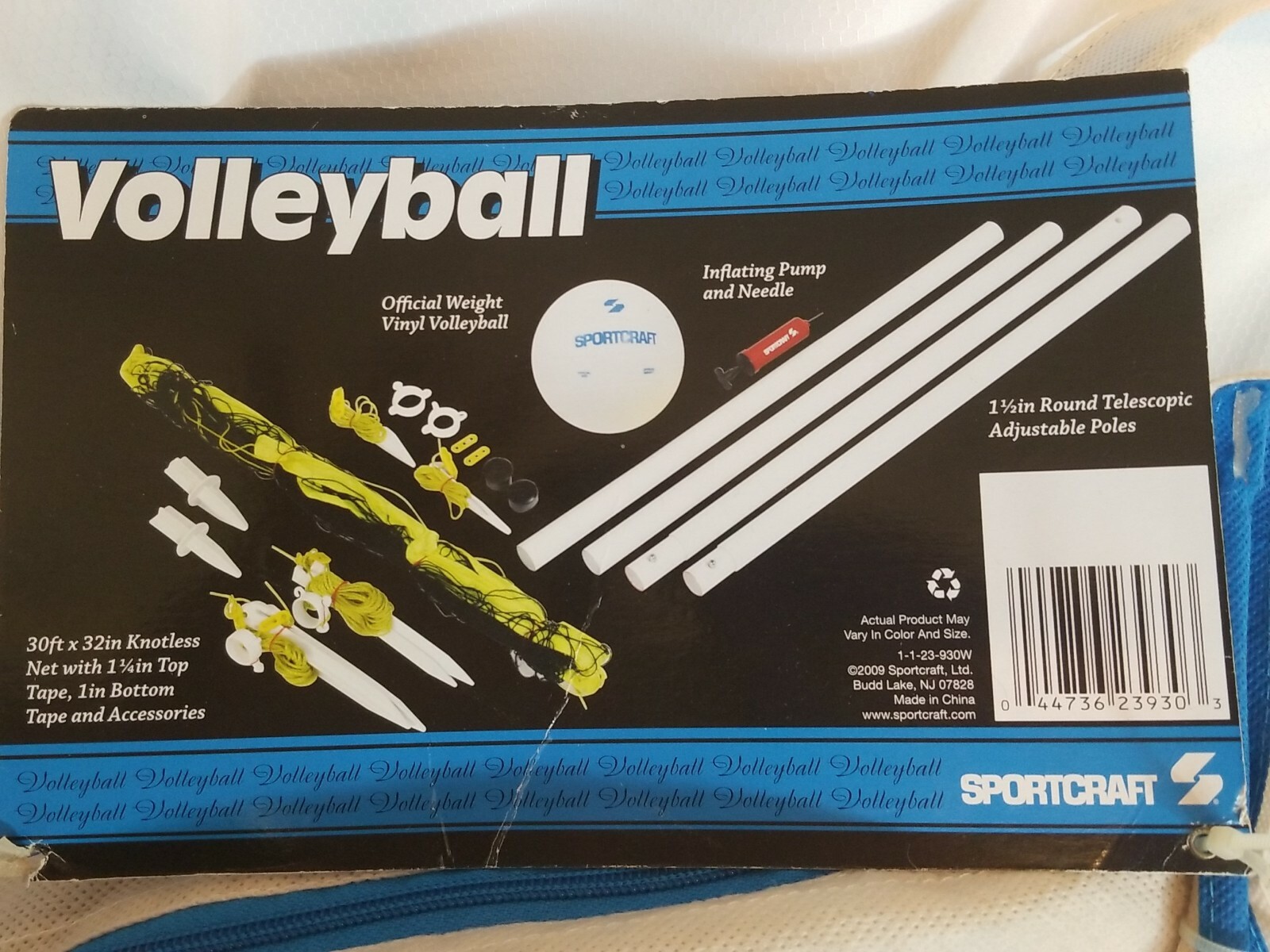 Sportcraft Volleyball Badminton Set *BRAND NEW!* 30' x 32" eBay