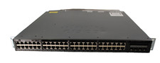 Cisco Catalyst 3650 48-Port Gigabit WS-C3650-48FD-L Ethernet PoE Switch 2 1025W