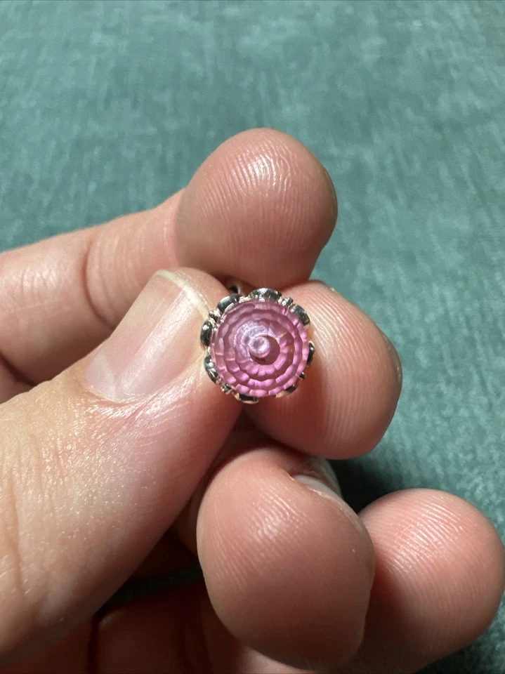 Dije colgante vintage Persona de plata de ley con etiquetas Foto 3 de 4