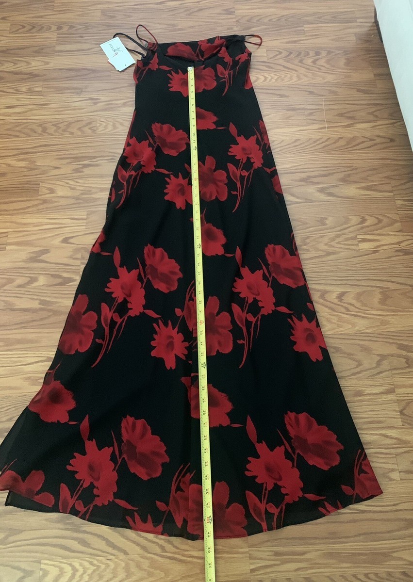 NWT BETSY & ADAM Women's Red & Black Gown Floral Size 6 Small Formal Long Dress | eBay NWT BETSY & ADAM Women's Red & Black Gown Floral Size 6 Small Formal Long Dress | eBay