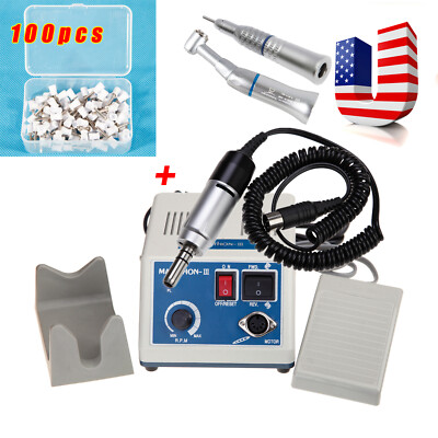 Dental Lab Marathon Electric Micromotor &Low Speed Handpiece &Polishing Cups pro