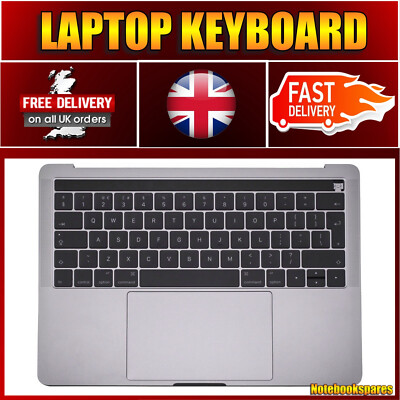 Apple MacBook Pro A1706 2016 2017 UK Keyboard Palmrest