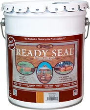 Ready Seal 520 Exterior Stain and Sealer for Wood, 5-Gallon, Redwood