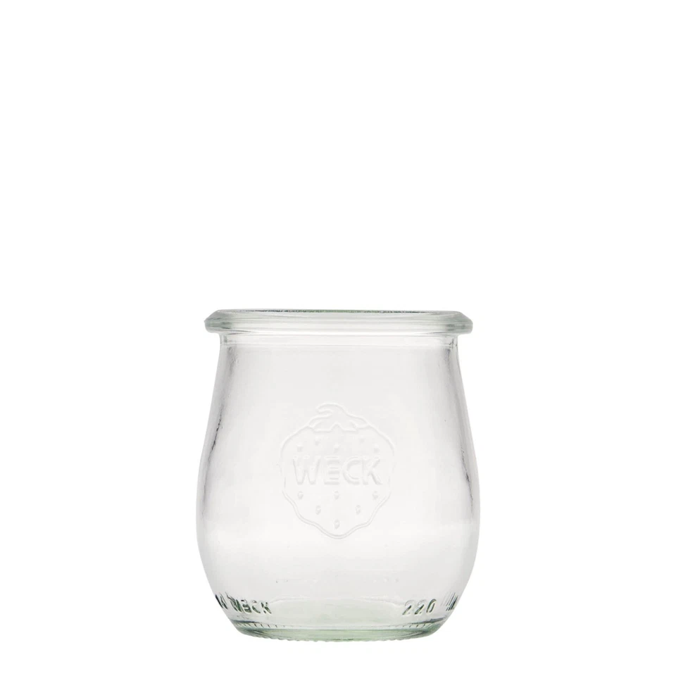 12er Set 220 ml WECK Mini-Tulpengläser, Mündung: Rundrand, ofenfest - Bild 3 von 4