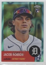 2022 Chrome Platinum Anniversary Aqua Lava Refractor /299 Jacob Robson #374 11nq