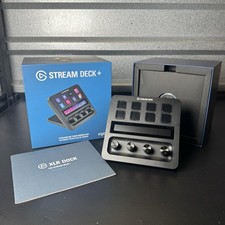 Elgato Stream Deck Plus and Audio Mixer Console Black Complete with Packaging