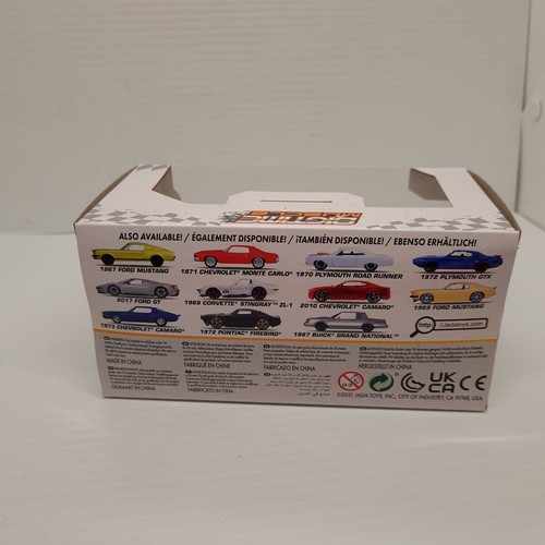 2017 Ford Gt Silver Jada 1:32 Scale Bigtime Muscle Diecast Model Car New In Box - Picture 6 of 8