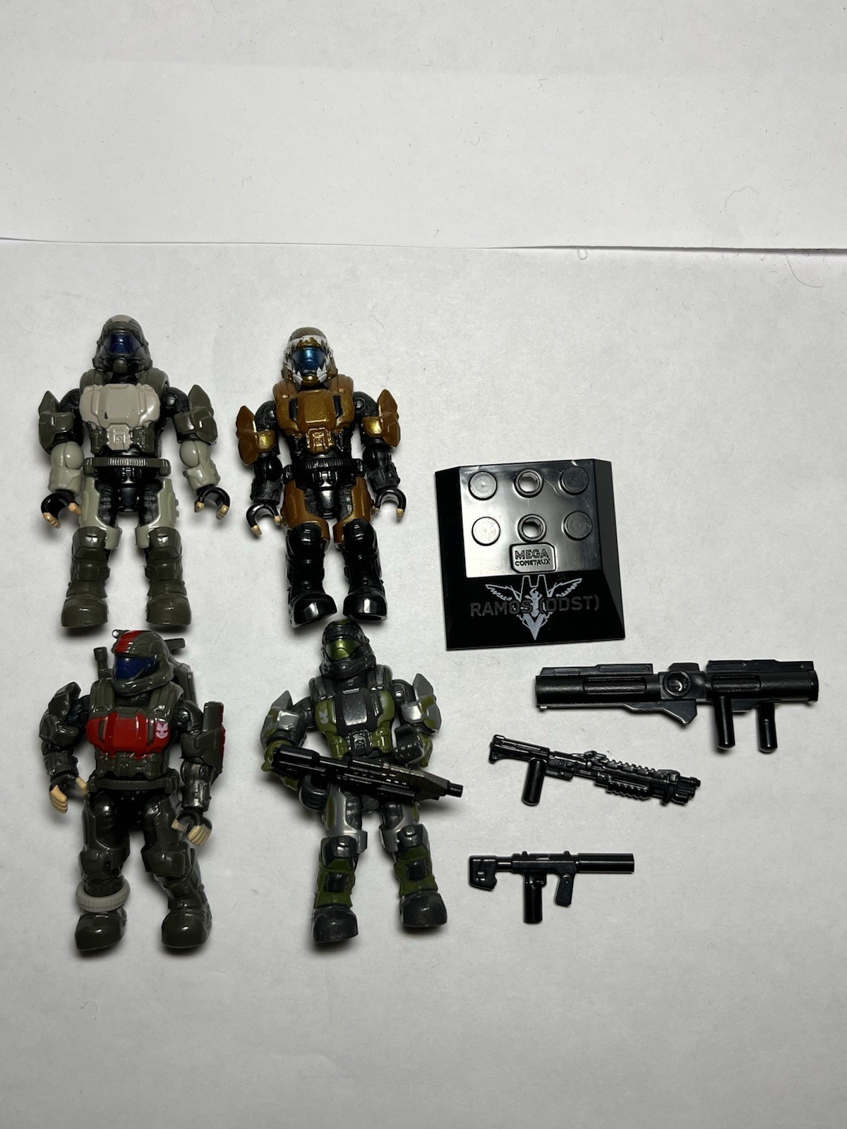Halo Mega Construx ODST Mickey Rookie Ramos Lot