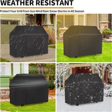 Grill Cover, BBQ Cover 55 inch,Waterproof BBQ Grill Cover,Fade Resistant Gas ...