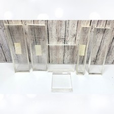 Close To My Heart ACRYLIC BLOCKS Clear Rubber Stamp Mounts Set of 6