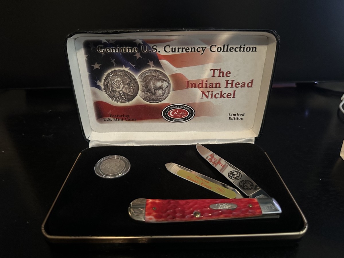 【希少】レッドキャップクォーツ 共生鉱物 中国鑑定書付 Case XX Trapper Knife US Currency Collection Indian Head Nickel