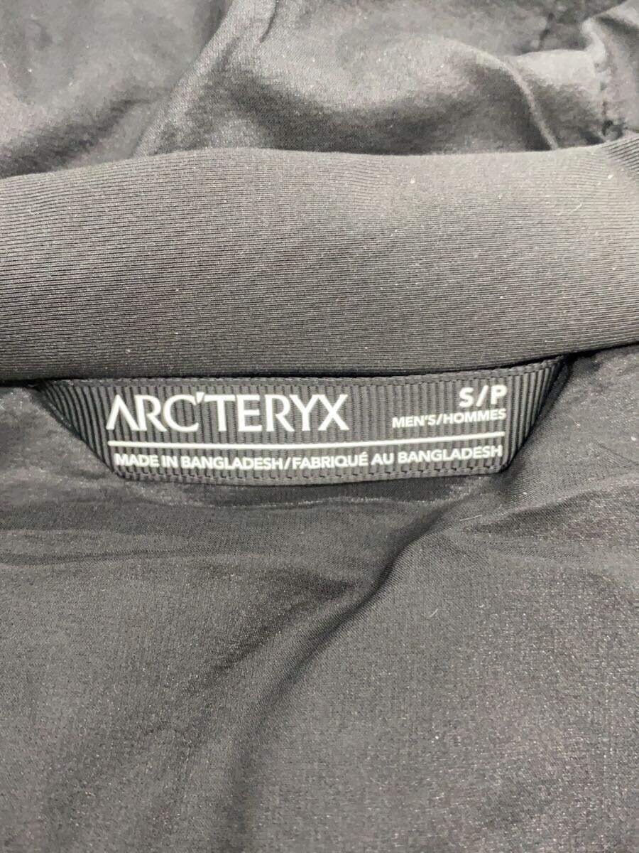 Piumino Arc'teryx Atom AR con cappuccio nero nylon taglia S #EG CZA