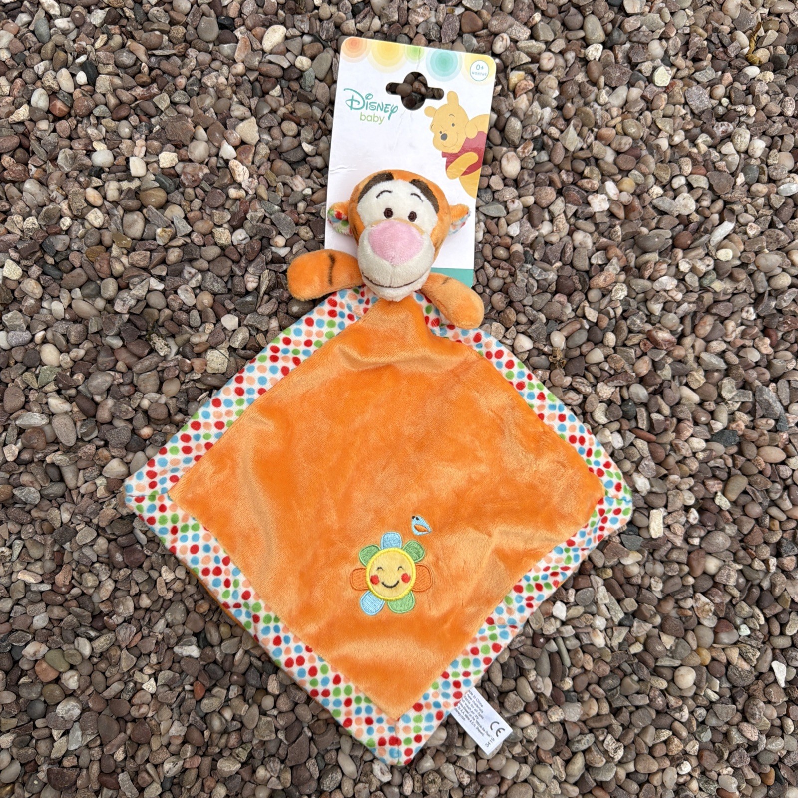 Tigger Winnie the Pooh Soft Comforter Blankie 8” Disney by rainbow designs