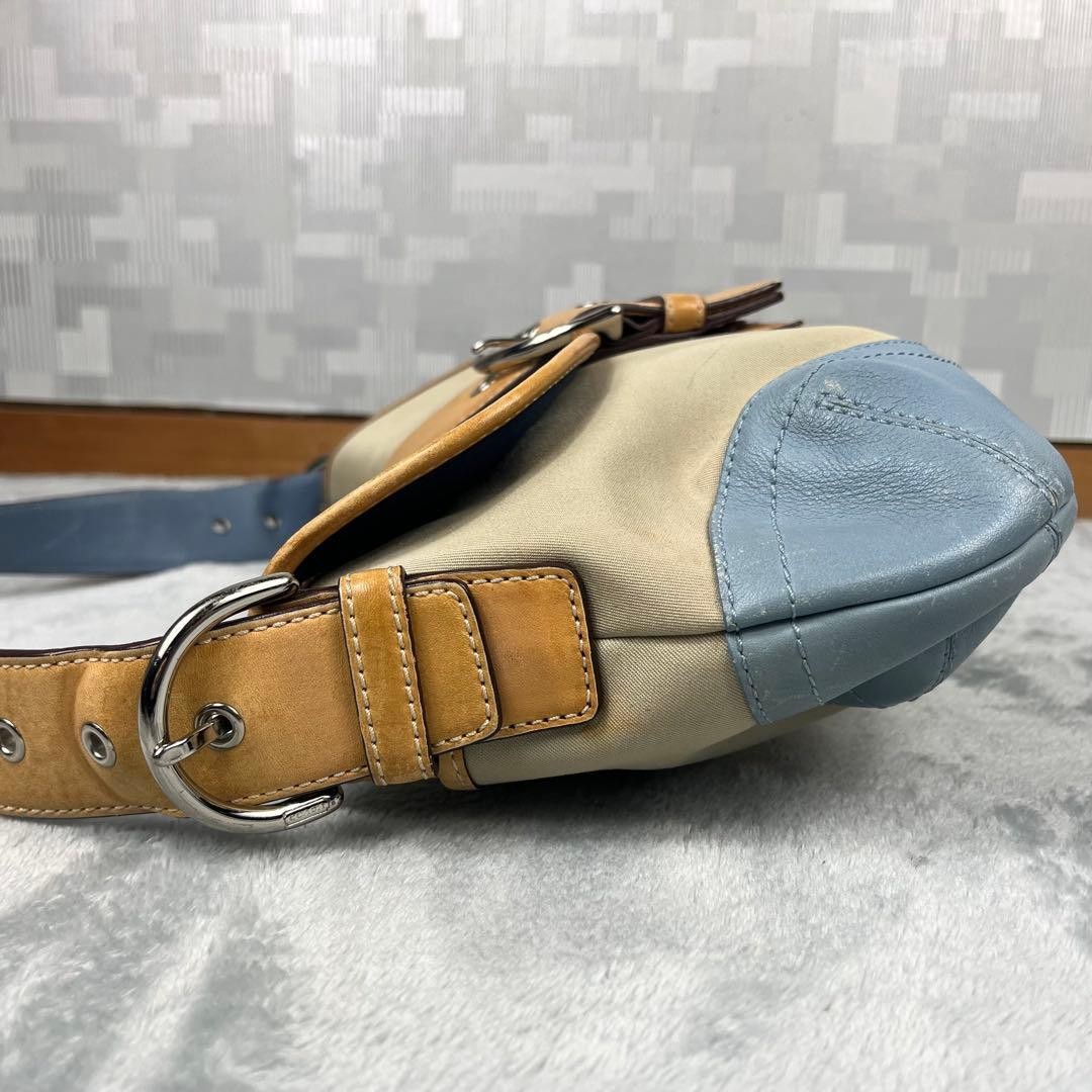 Coach Soho Shoulder Bag Blue thumbnail 3