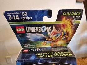 LEGO DIMENSIONS LEGENDS OF CHIMA 71232 ERIS & EAGLE INTERCEPTOR 2015 NEW