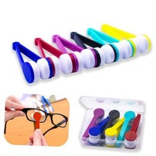 6-Pack Mini Microfiber Eyeglass  Sunglasses Cleaner Tool - Multi-Color,