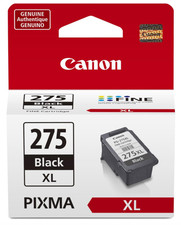 Canon PG-275 XL Genuine Black Ink Cartridge Compatible with TS3520/3522, TR4720/