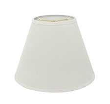 32197A Transitional Empire Shape Spider Construction Lamp Shade in Frost, 6" ...
